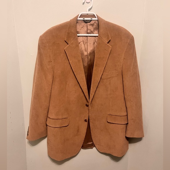 Lauren Ralph Lauren - Men’s XL - Corduroy - Blazer / Sport Coat - Tan - Picture 3 of 16